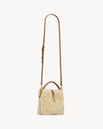 YSL Le 37 Mini In Shearling - Image 5